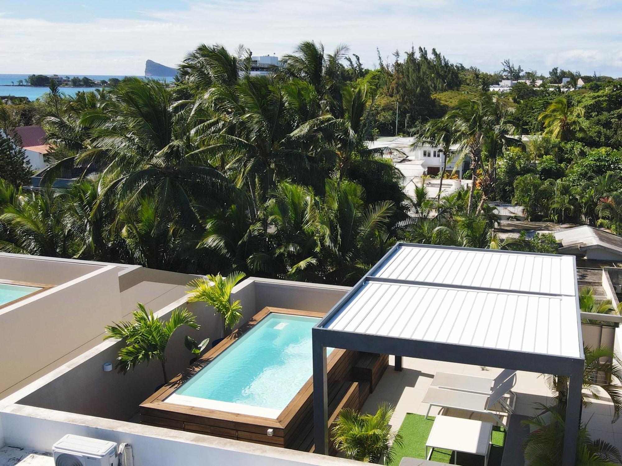 Villa Eden-2 Bedrooms With Private Rooftop Terrace & Pool, Access To Private Beachclub, Ki Residences, Pereybere - Managed By Ksn Гранд-Бэй Экстерьер фото